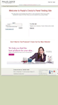 Mobile Screenshot of paneltest.paulaschoice.com