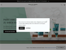 Tablet Screenshot of paulaschoice.de